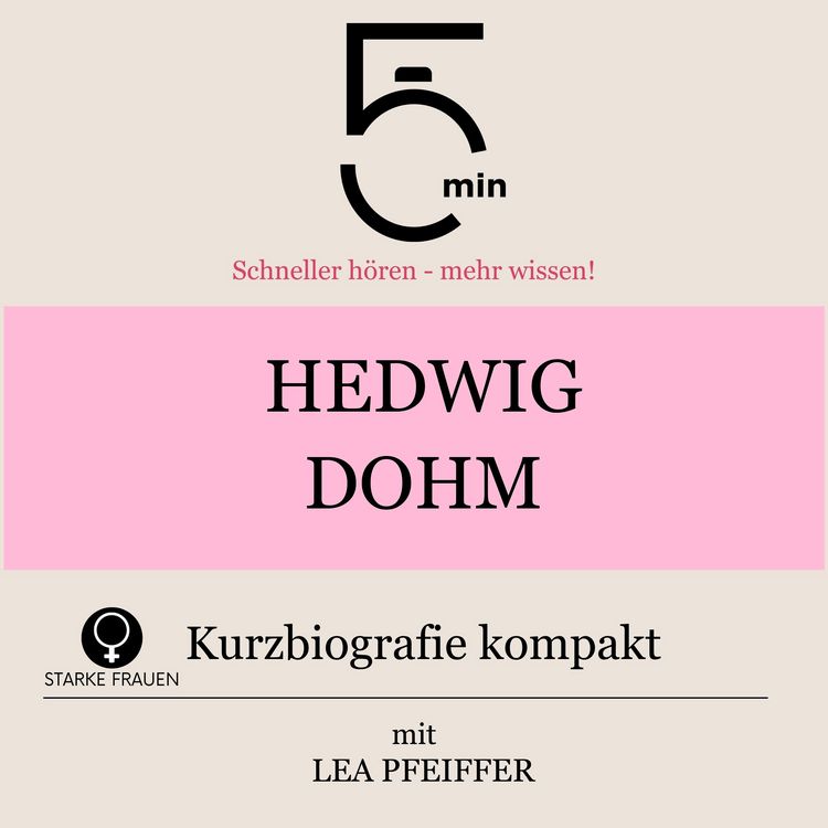 Produktbild: Hedwig Dohm: Kurzbiografie kompakt