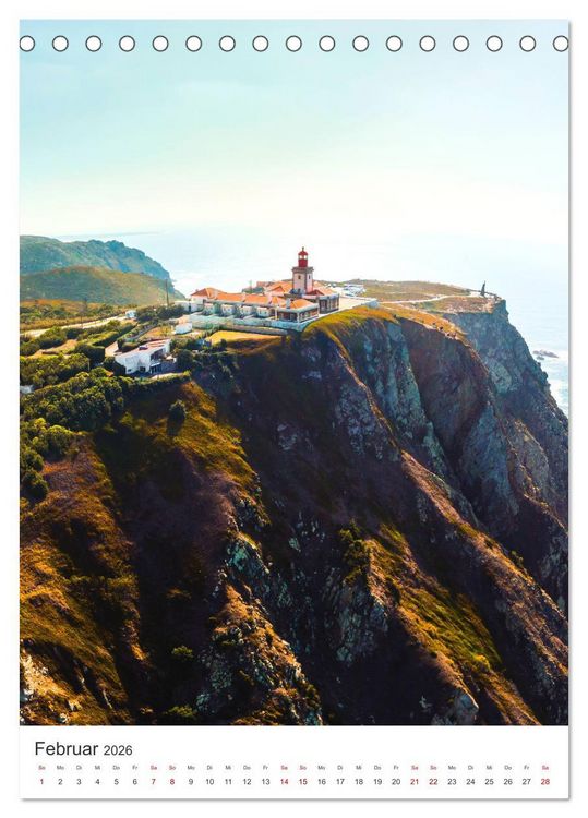 Produktbild: Portugal - Das bezaubernde Land am Atlantik. (Tischkalender 2026 DIN A5 hoch), CALVENDO Monatskalender