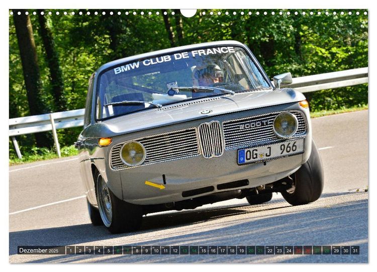 Produktbild: OLDTIMER BERGRENNEN - BMW Fahrzeuge (Wandkalender 2025 DIN A3 quer), CALVENDO Monatskalender