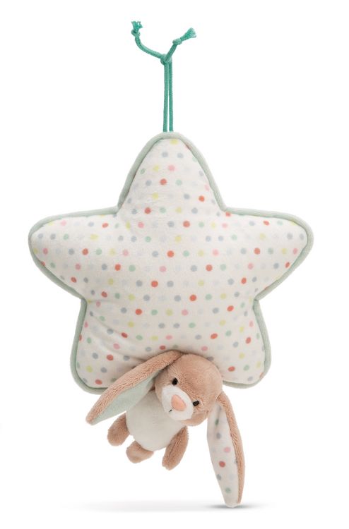 Produktbild: Spieluhr Stern 21x20cm mit Hase Fjella