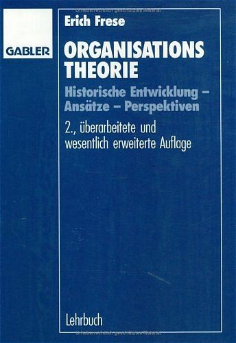 Produktbild: Organisationstheorie
