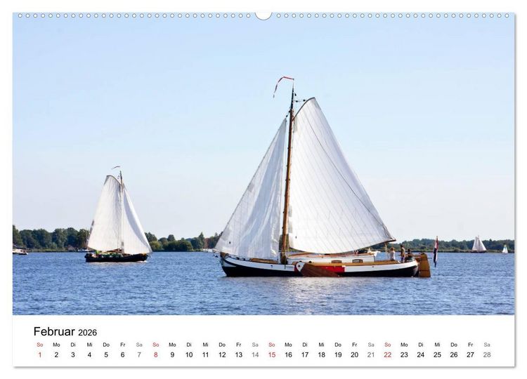 Produktbild: Friesland - Fryslan (hochwertiger Premium Wandkalender 2026 DIN A2 quer), Kunstdruck in Hochglanz