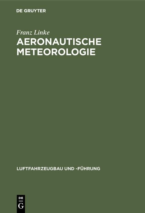 Produktbild: Aeronautische Meteorologie