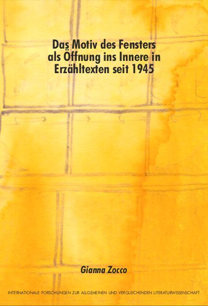 Produktbild: Das Motiv des Fensters als &Ouml;ffnung ins Innere in Erz&auml;hltexten seit 1945