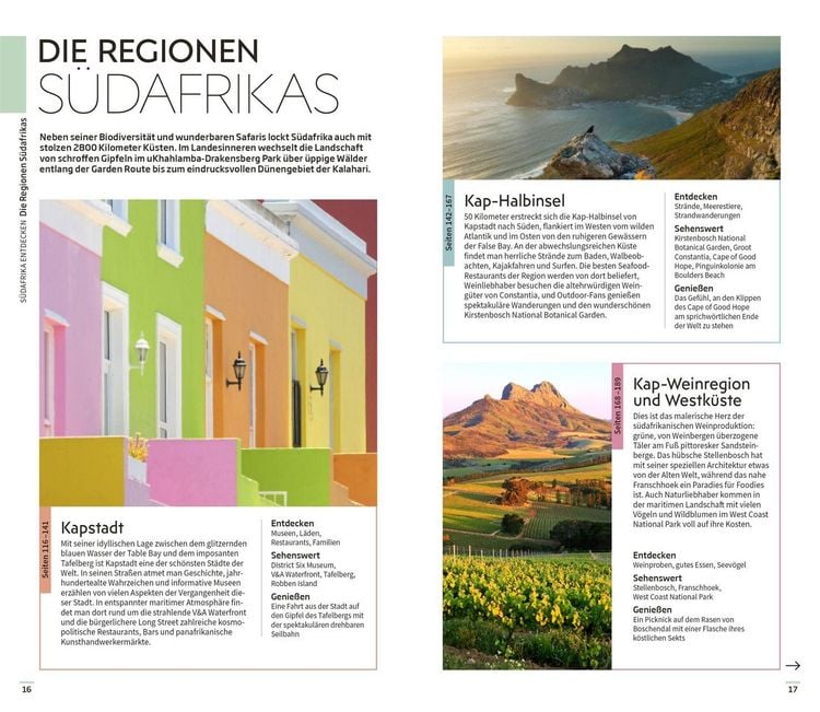 Produktbild: Vis-&agrave;-Vis Reisef&uuml;hrer S&uuml;dafrika