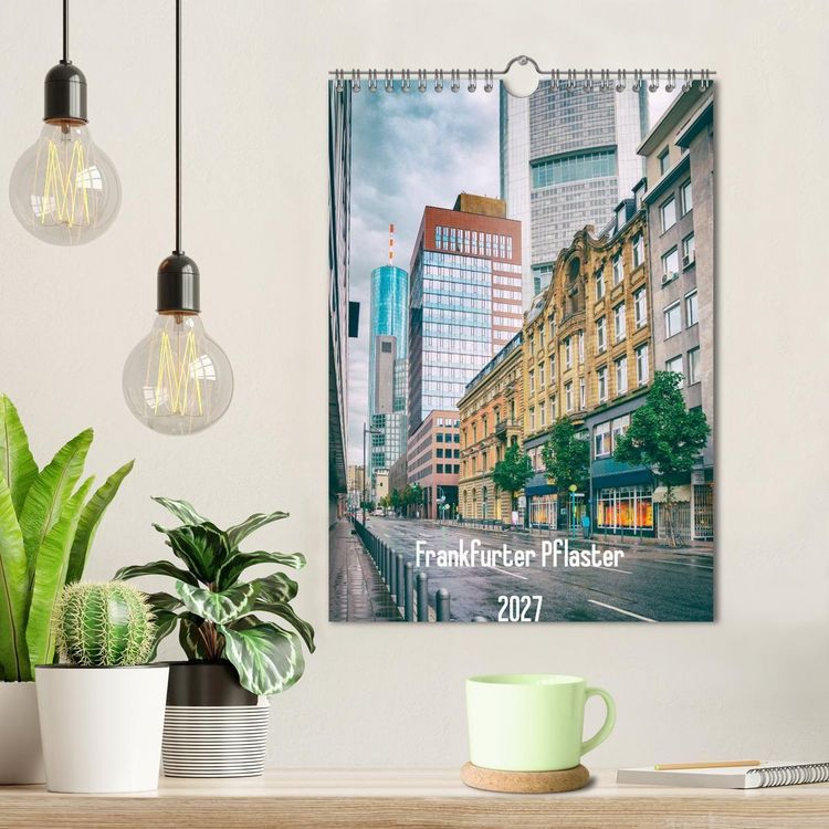 Produktbild: Frankfurter Pflaster (Wandkalender 2027 DIN A4 hoch), CALVENDO Monatskalender