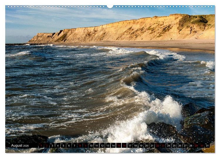 Produktbild: D&auml;nemark zwischen Nordsee und Limfjord (Wandkalender 2026 DIN A2 quer), CALVENDO Monatskalender