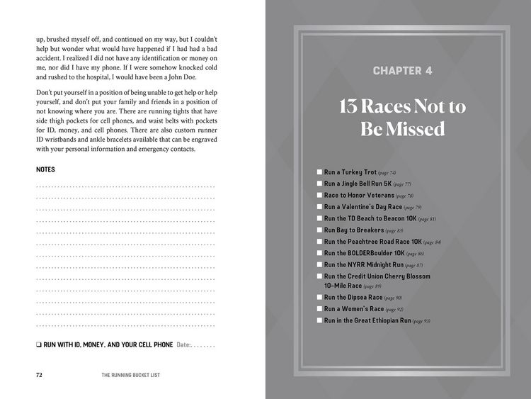Produktbild: The Running Bucket List