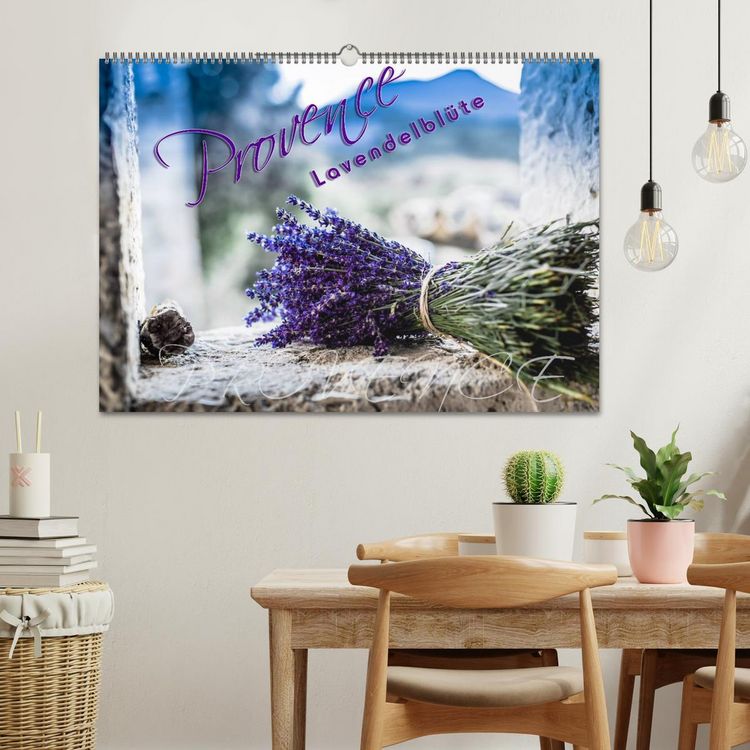Produktbild: Provence - Lavendelbl&uuml;te (Wandkalender 2026 DIN A2 quer), CALVENDO Monatskalender