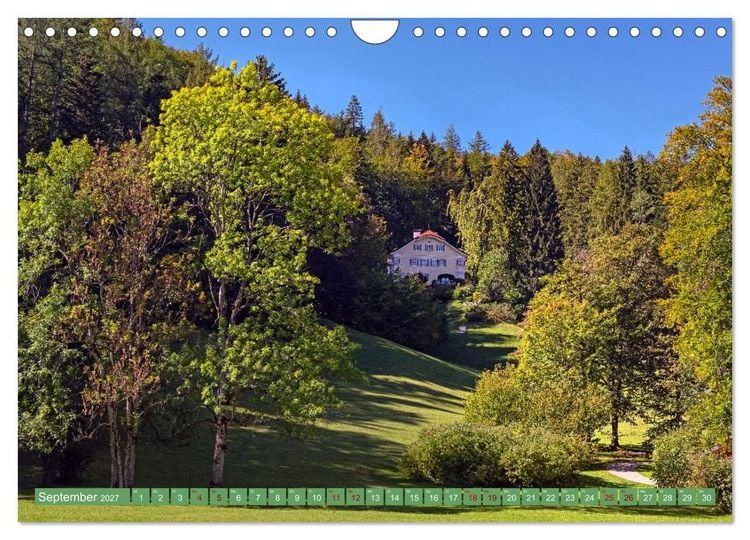 Produktbild: Mittenwald - Perle des Werdenfelser Landes (Wandkalender 2027 DIN A4 quer), CALVENDO Monatskalender