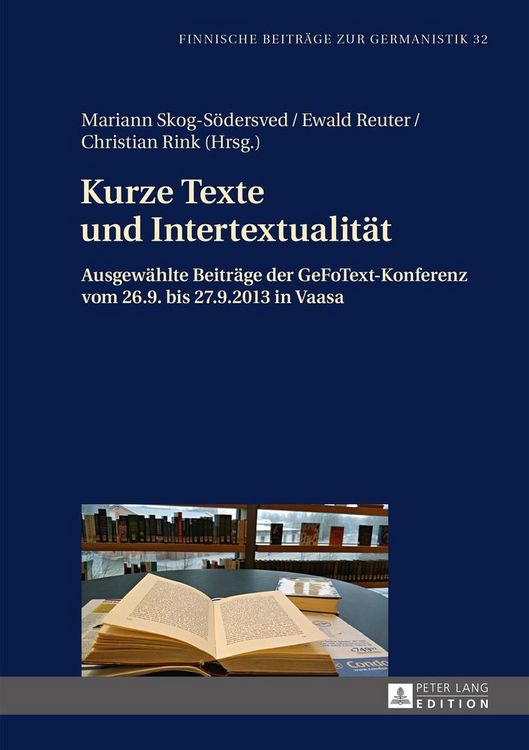 Produktbild: Kurze Texte und Intertextualit&auml;t