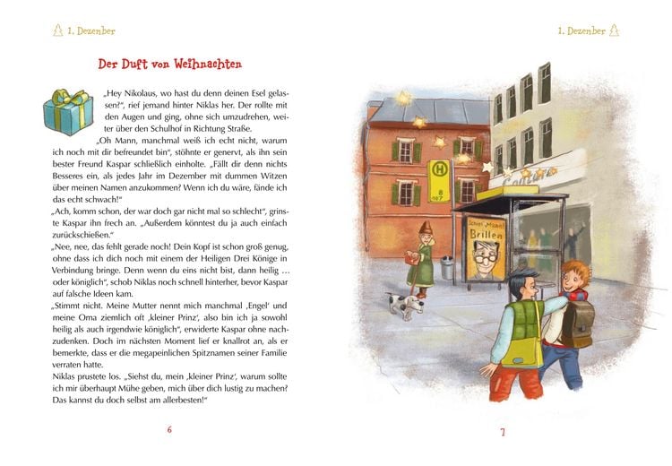 Produktbild: Advent, Advent, ein Gauner rennt. Ein Krimi-Adventskalender-Buch