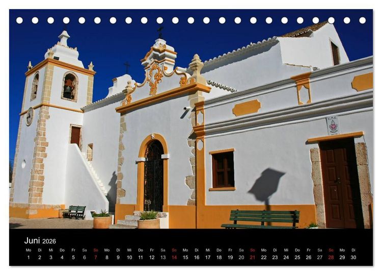 Produktbild: Zauber der Algarve (Tischkalender 2026 DIN A5 quer), CALVENDO Monatskalender