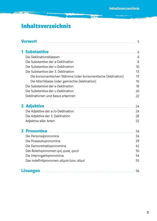 Produktbild: Klett 10-Minuten-Training Latein Deklinationen 1./2. Lernjahr