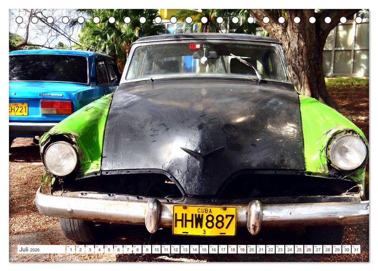 Produktbild: Starliner - Ein Star von Studebaker (Tischkalender 2026 DIN A5 quer), CALVENDO Monatskalender