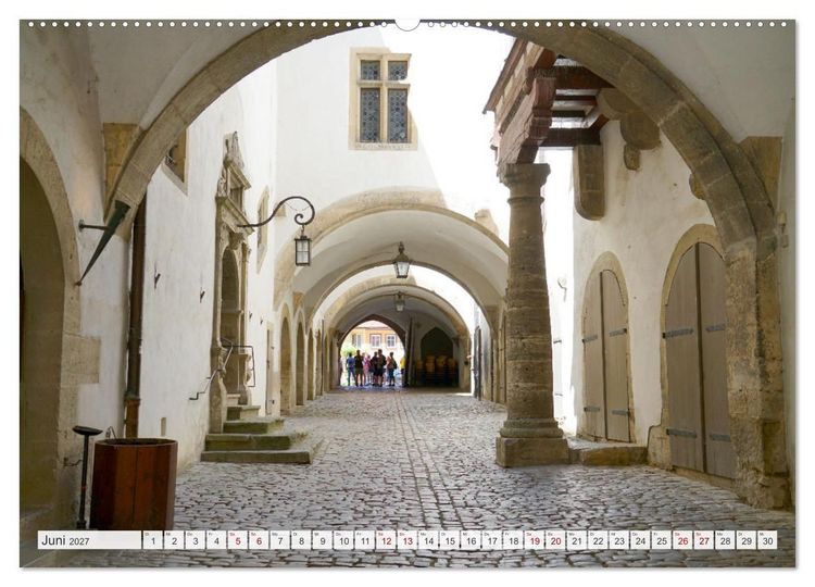 Produktbild: Rothenburg ob der Tauber. Sehensw&uuml;rdigkeiten. (hochwertiger Premium Wandkalender 2027 DIN A2 quer), Kunstdruck in Hochglanz