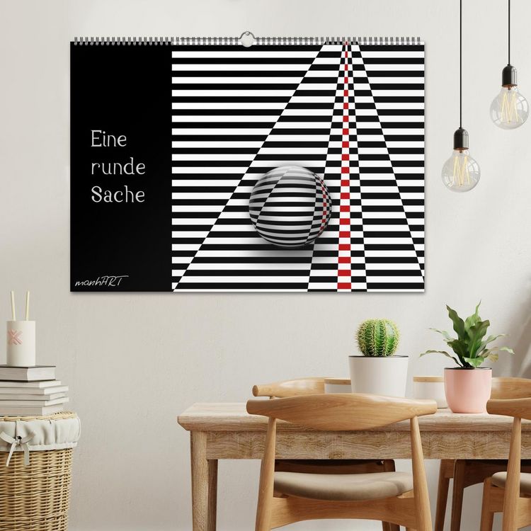 Produktbild: Eine runde Sache (Wandkalender 2026 DIN A2 quer), CALVENDO Monatskalender