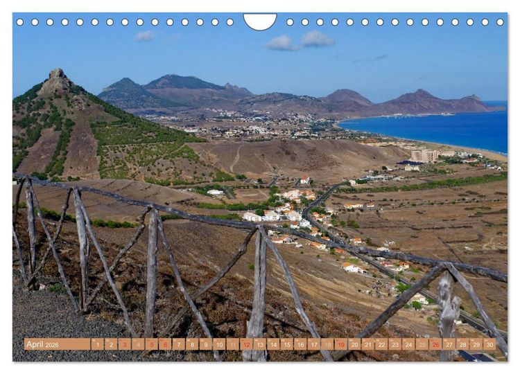 Produktbild: Porto Santo Trauminsel im Atlantik (Wandkalender 2026 DIN A4 quer), CALVENDO Monatskalender
