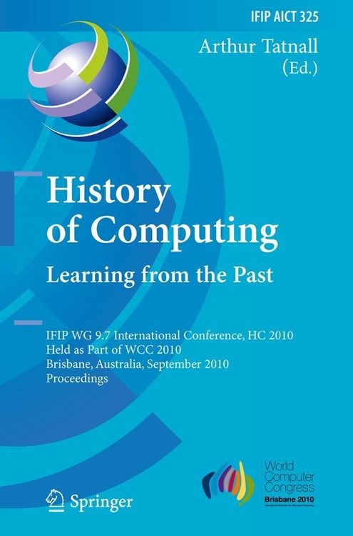 Produktbild: History of Computing: Learning from the Past