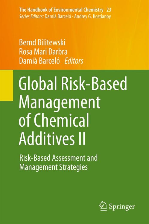 Produktbild: Global Risk-Based Management of Chemical Additives II