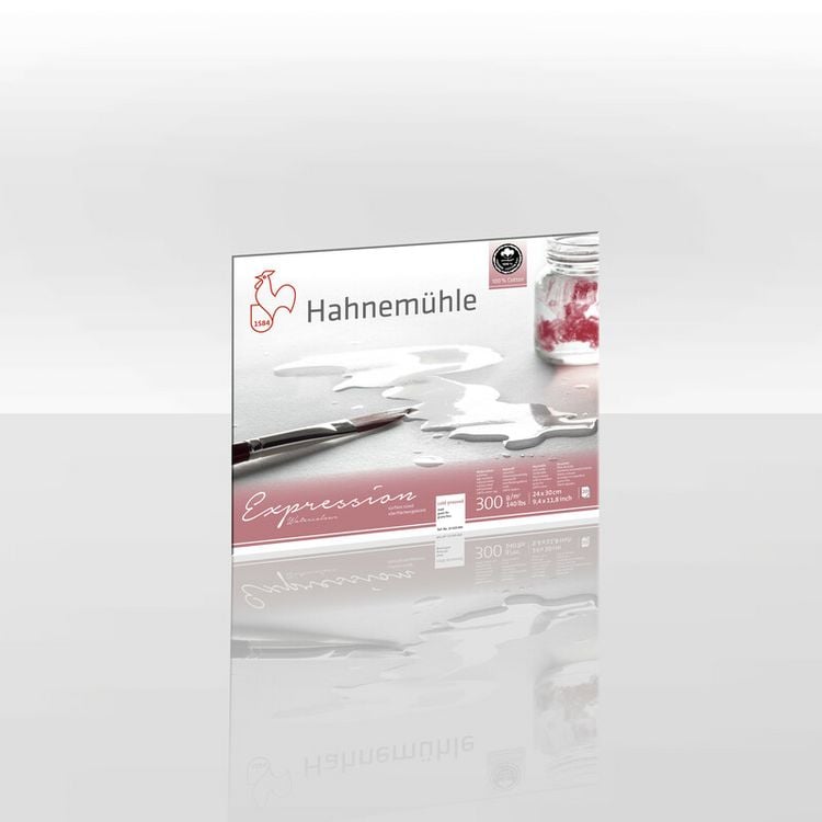Produktbild: Hahnem&uuml;hle Papier Expression Watercolour, 24 x 30 cm, 300 g/m&sup2;