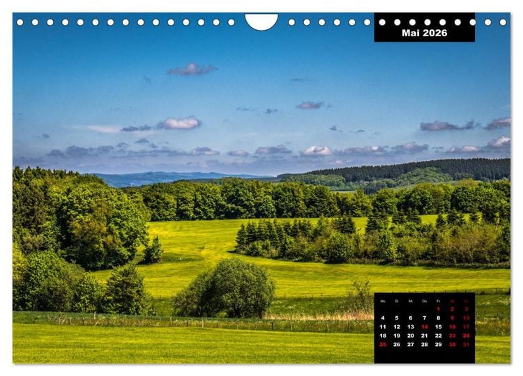 Produktbild: Malerisches Sauerland (Wandkalender 2026 DIN A4 quer), CALVENDO Monatskalender