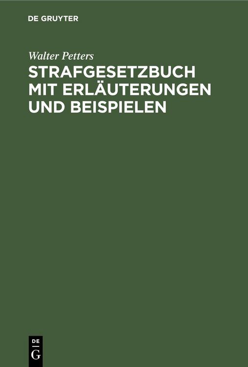 Produktbild: Strafgesetzbuch mit Erl&auml;uterungen und Beispielen