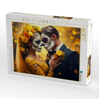 Produktbild: CALVENDO Puzzle Ein Motiv aus dem Kalender Dia de los Muertos - Feier des Lebens und des Todes | 2000 Teile Lege-Gr&ouml;&szlig;e 90x67cm Foto-Puzzle f&uuml;r gl&uuml;ckliche Stunden