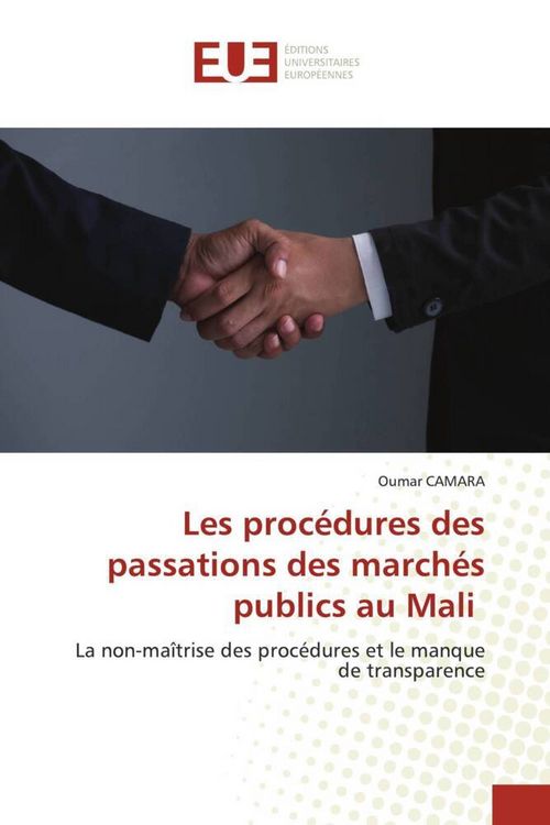 Produktbild: Les proc&eacute;dures des passations des march&eacute;s publics au Mali