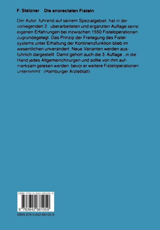 Produktbild: Die anorectalen Fisteln