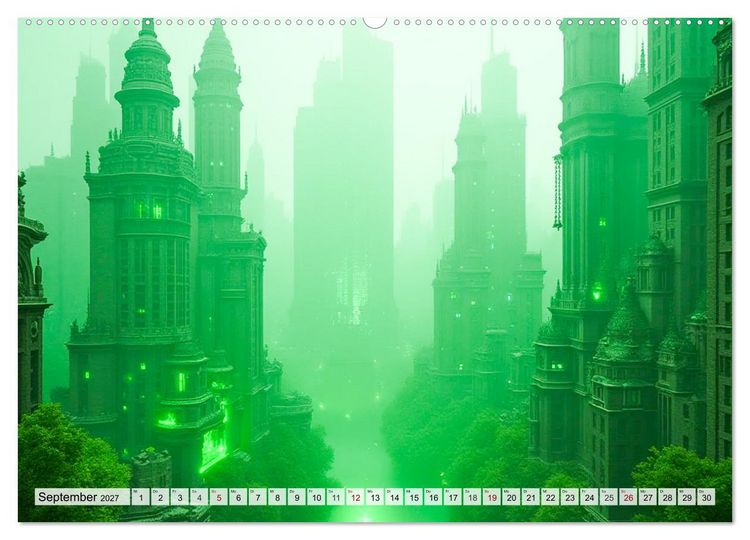 Produktbild: Der Zauberer von Oz &ndash; Die Reise zwischen Welten (Wandkalender 2027 DIN A2 quer), CALVENDO Monatskalender