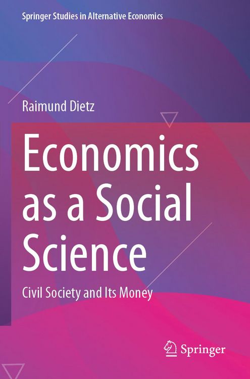 Produktbild: Economics as a Social Science