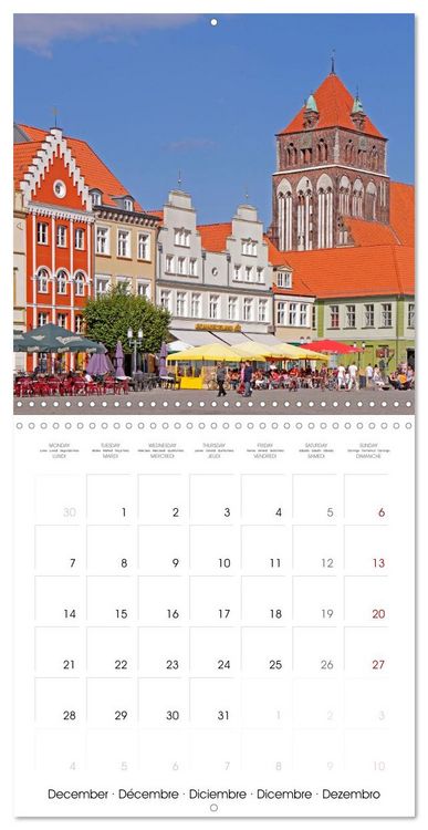 Produktbild: Hanseatic League - Places in northern Germany (Wall Calendar 2026 12 &times; 12 Inch) CALVENDO 12 Month Wall Calendar
