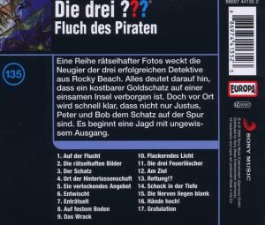 Produktbild: Die drei ??? (135) Fluch des Piraten 