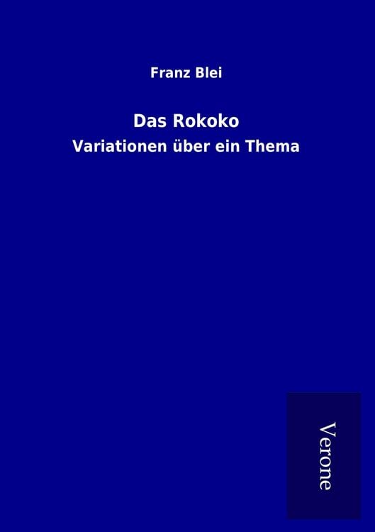Produktbild: Das Rokoko