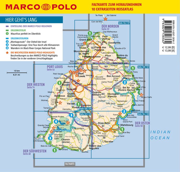 Produktbild: MARCO POLO Reisef&uuml;hrer Mauritius