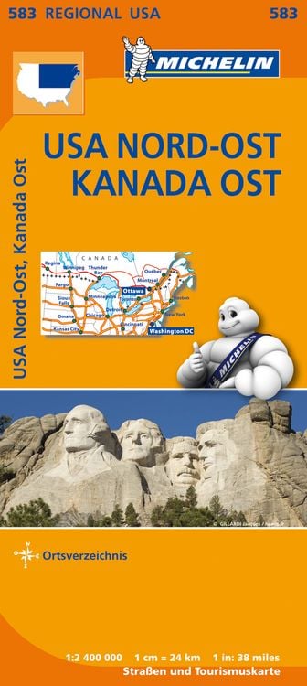 Produktbild: Michelin USA Nord-Ost, Kanada Ost