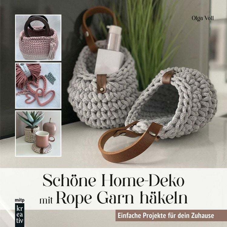 Bild vom Artikel Schöne Home-Deko mit Rope Garn häkeln vom Autor Olga Voll