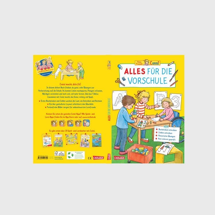 Produktbild: Conni Gelbe Reihe (Besch&auml;ftigungsbuch): Alles f&uuml;r die Vorschule