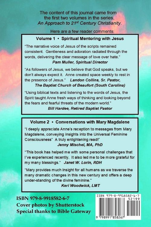Produktbild: An Approach to 21st Century Christianity - Volume 3 - Daily Messages - Personal Journal