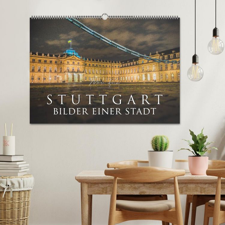Produktbild: Stuttgart - Bilder einer Stadt 2026 (Wandkalender 2026 DIN A2 quer), CALVENDO Monatskalender