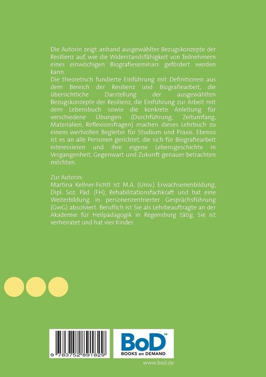 Produktbild: Resilienzf&ouml;rderung durch Biografiearbeit