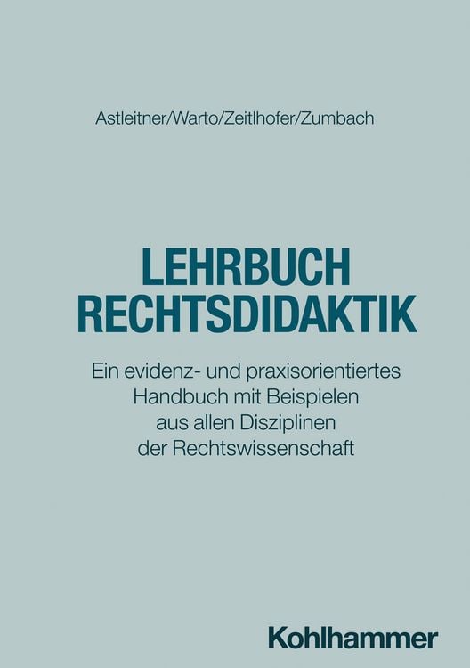 Produktbild: Lehrbuch Rechtsdidaktik