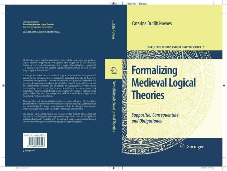 Produktbild: Formalizing Medieval Logical Theories