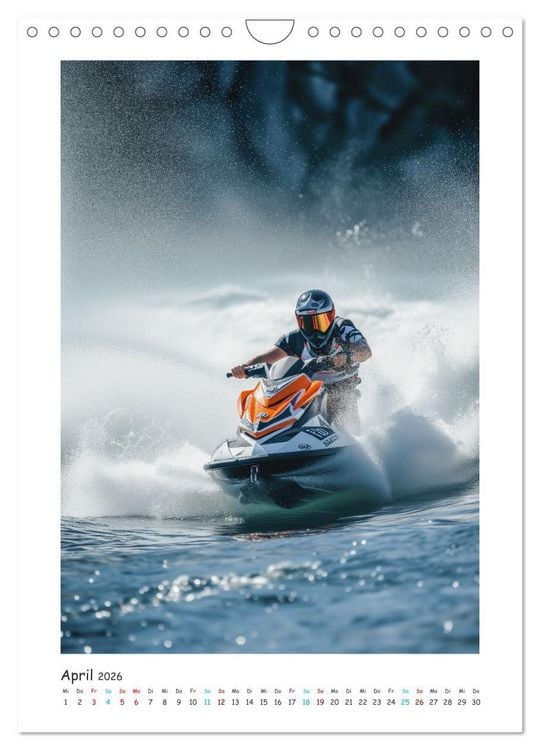 Produktbild: Spritztour der Extreme (Wandkalender 2026 DIN A4 hoch), CALVENDO Monatskalender