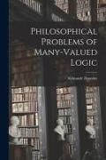 Produktbild: Philosophical Problems of Many-valued Logic
