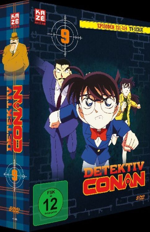 Produktbild: Detektiv Conan - TV-Serie - DVD Box 9 (Episoden 231-254) (5 DVDs)