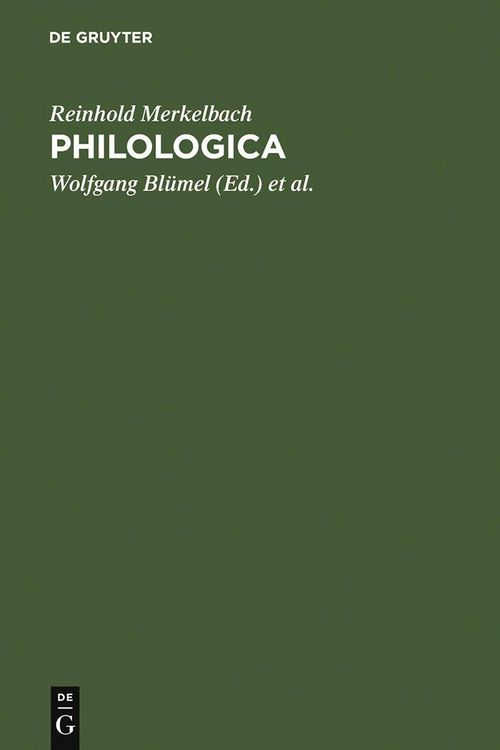Produktbild: Philologica
