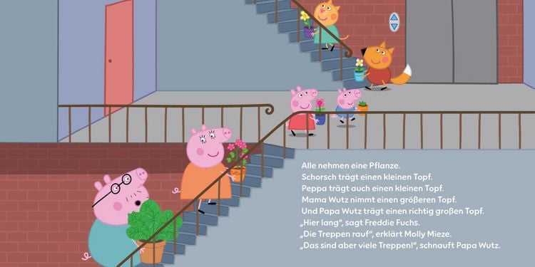 Produktbild: Maxi-Mini Peppa 225: Der Dachgarten