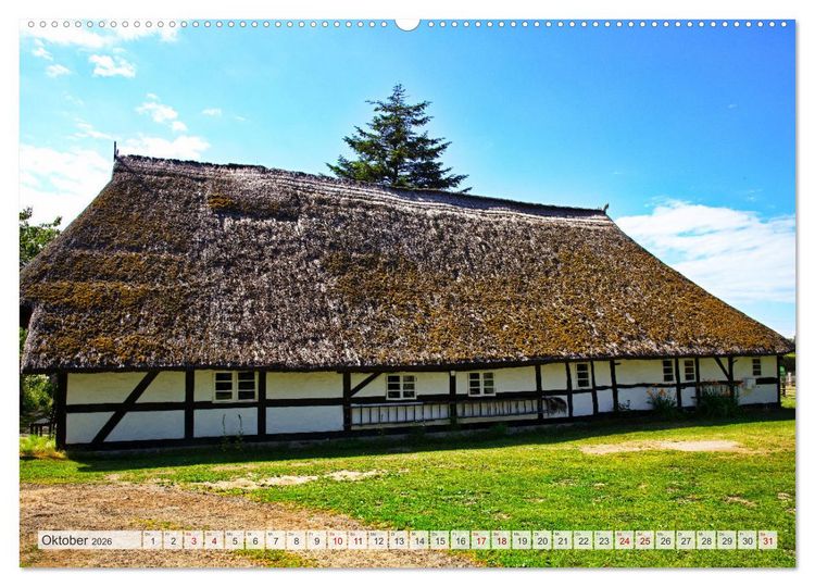 Produktbild: Fischland zwischen Ostsee und Bodden (Wandkalender 2026 DIN A2 quer), CALVENDO Monatskalender